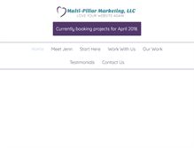 Tablet Screenshot of multipillarmarketing.com